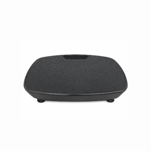 DOON vibration plate exercise machine DH-40058, black compact home fitness equipment for fat loss and muscle toning